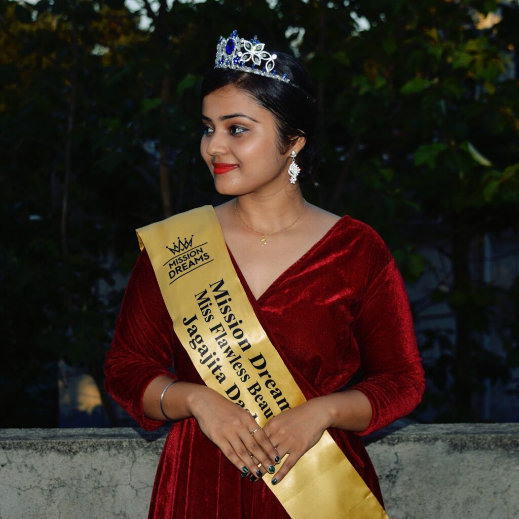 MISSION DREAMS MISS INDIA MISS FLAWLESS BEAUTY 2021- JAGAJITA DASH