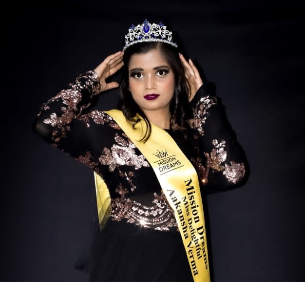 Akanksha Verma is the new Miss Delighful, Mission Dreams virtual pageantry!!