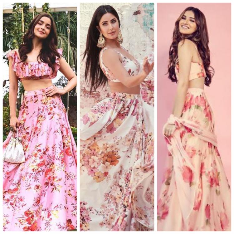 Floral Lehengas On Bollywood Divas Look Gorgeous