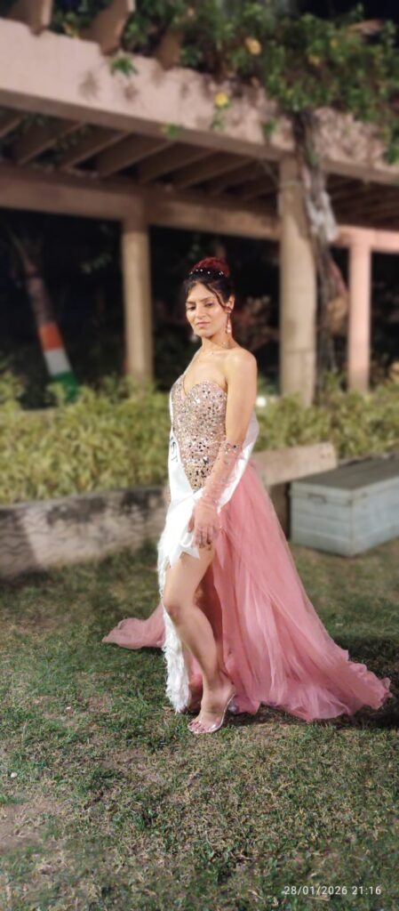Where Tradition Meets Modern Elegance: Miss Lifestyle 2025–26 Nisha Khatri Celebrates Culture and Confidence at Mission Dreams