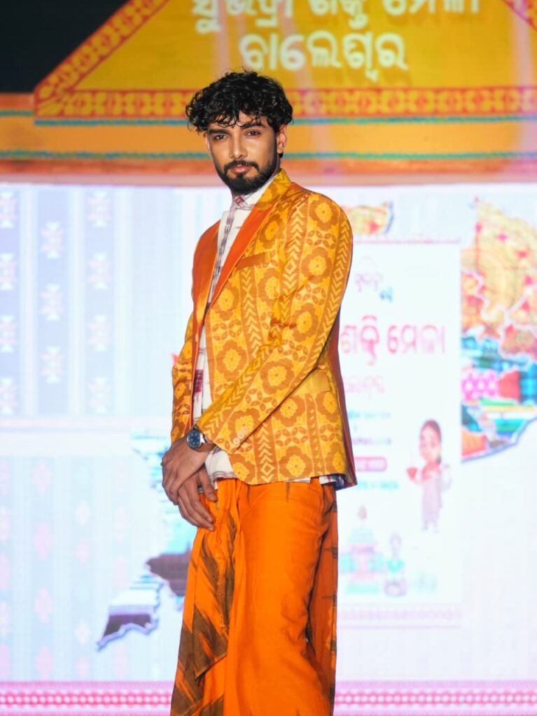 Mission Dreams Model Arvind Bhadala Walks the Ramp at Shubhadra Shakti Mela, Balancing Healthcare and Fashion
