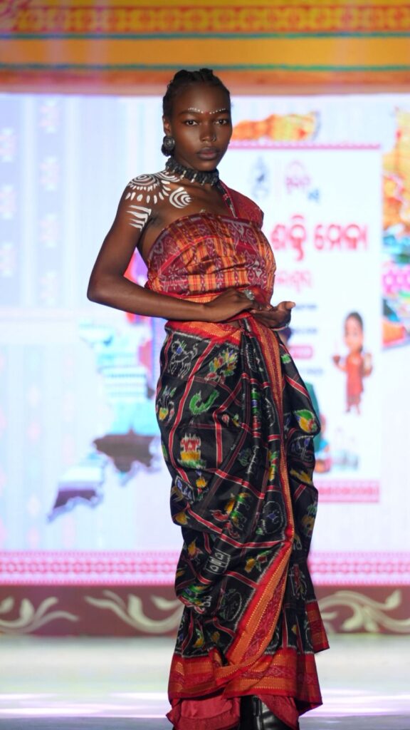 South Sudan Model Guo Charity Shines on the Runway with Mission Dreams at Shubhadra Shakti Mela
