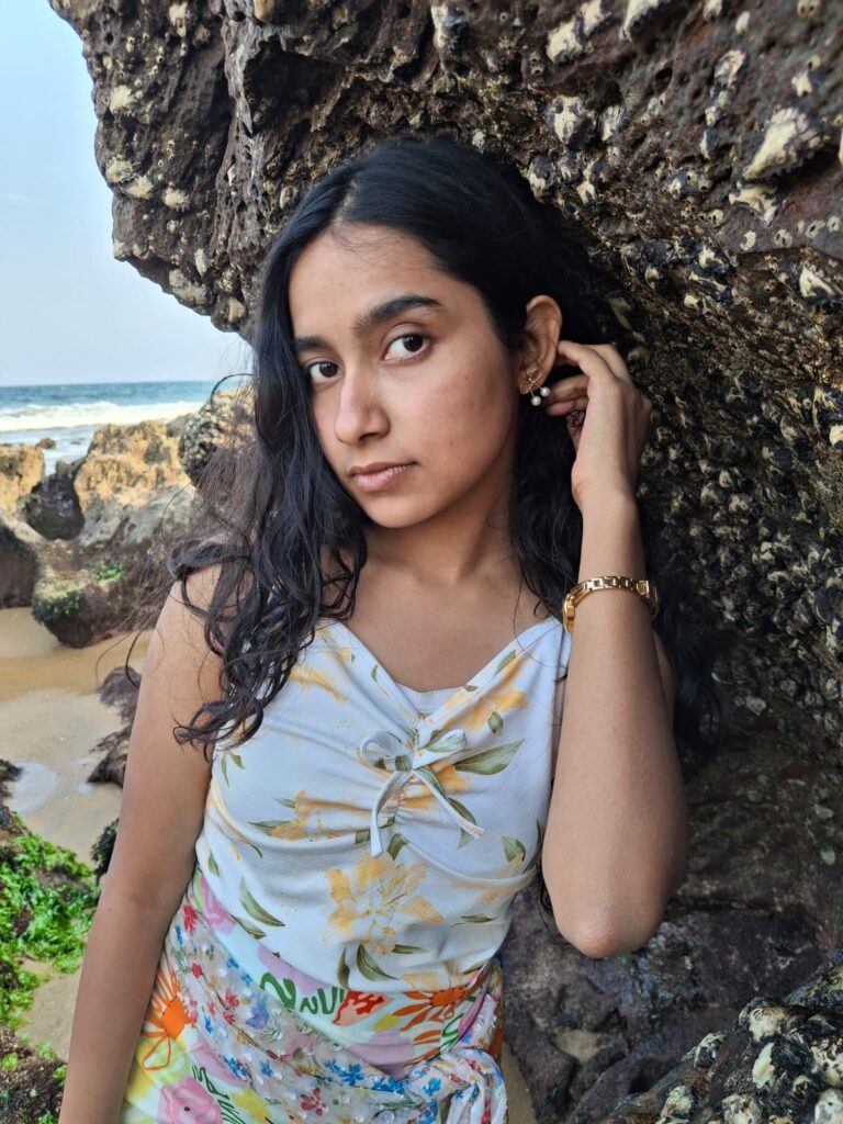 AIIMS student Dipika Mondal entering modeling platform through Mission Dreams